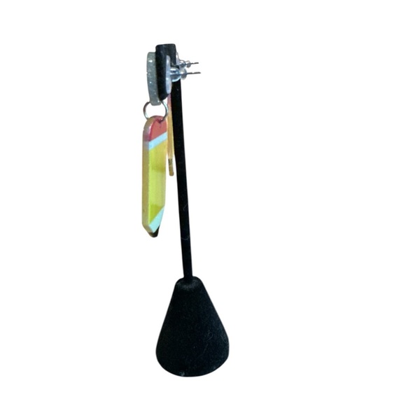 3/$20 Colorful Pencil Earrings - Picture 5 of 7